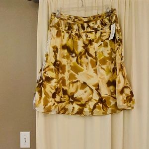 NWT Calvin Klein Pleated Skirt, Size 12